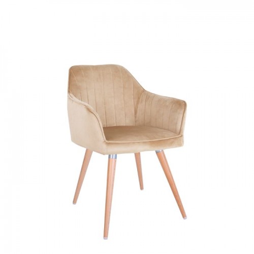 Стілець DASTER wood alu (BOX-2) LN Nowy Styl