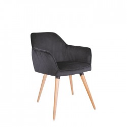 Стілець DASTER wood black (BOX-2) ORMB Nowy Styl