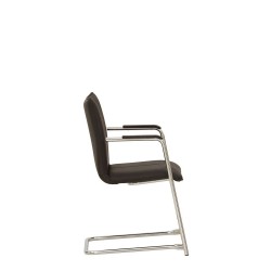Стілець DESILVA arm chrome (BOX-2) Nowy Styl