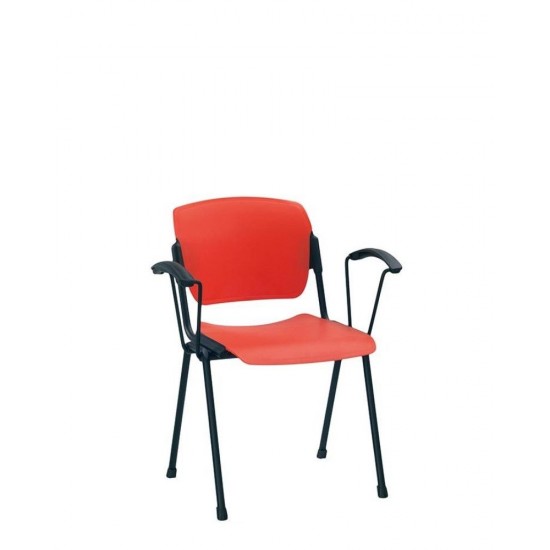 Стілець ERA plast arm black Nowy Styl Стілець ERA plast arm black Nowy Styl