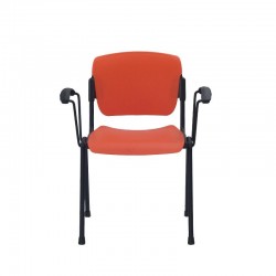 Стілець ERA plast arm black Nowy Styl