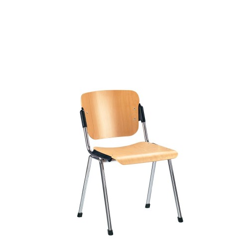 Стілець ERA wood chrome Nowy Styl