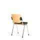 Стілець ERA wood plus chrome link Nowy Styl