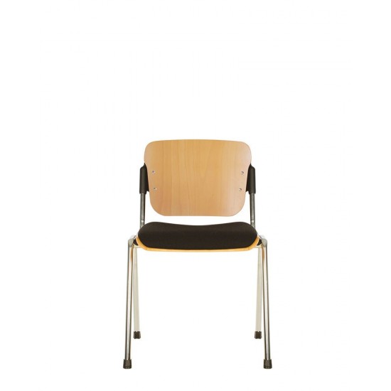 Стілець ERA wood plus combi chrome Nowy Styl Стілець ERA wood plus combi chrome Nowy Styl