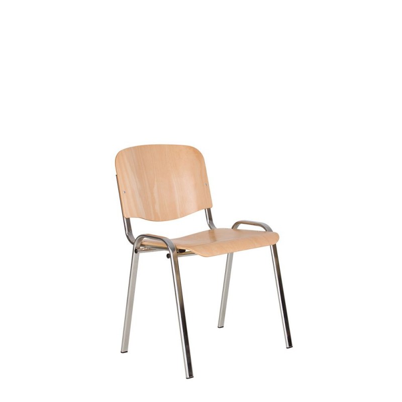 Стілець ISO wood chrome Nowy Styl Стілець ISO wood chrome Nowy Styl