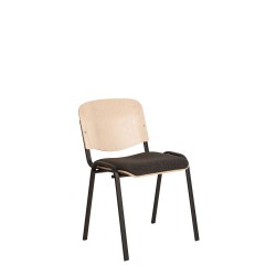 Стілець ISO wood plus combi black Nowy Styl