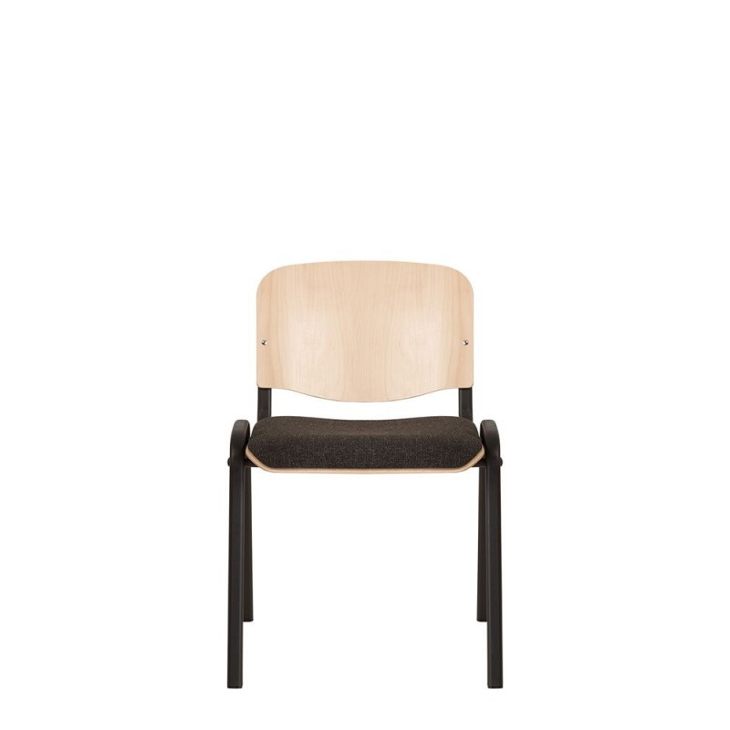 Стілець ISO wood plus combi black Nowy Styl