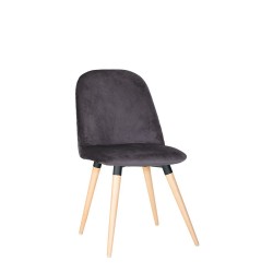 Стілець MILANA WOOD black (BOX-1) SOTA Nowy Styl