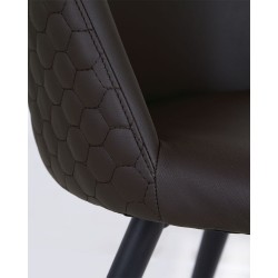 Стілець MILANA WOOD black (BOX-1) SOTA Nowy Styl