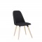 Стілець MILANA WOOD black (BOX-2) SMP Nowy Styl