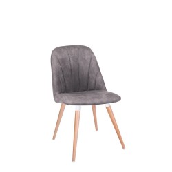 Стілець MILANA WOOD white (BOX-1) LN Nowy Styl