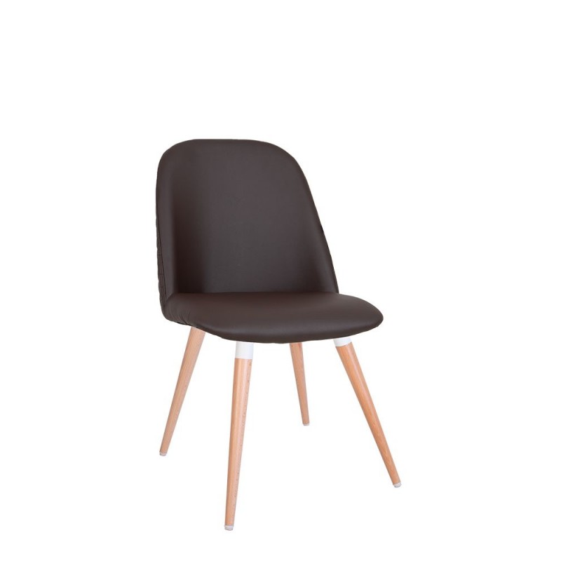Стілець MILANA WOOD white (BOX-2) SOTA Nowy Styl