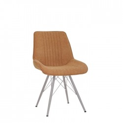 Стілець NICOLE 4LX alu (BOX-1) LN Nowy Styl
