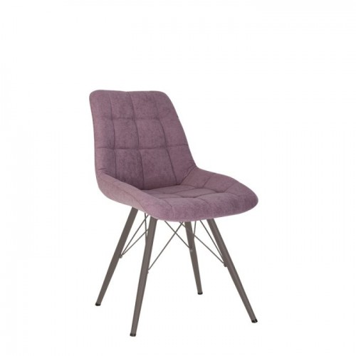 Стілець NICOLE 4LX antr (BOX-1) SQR Nowy Styl