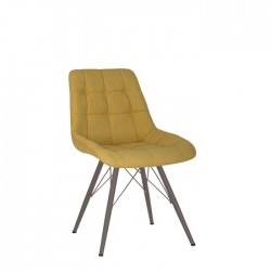 Стілець NICOLE 4LX antr (BOX-2) SQR Nowy Styl