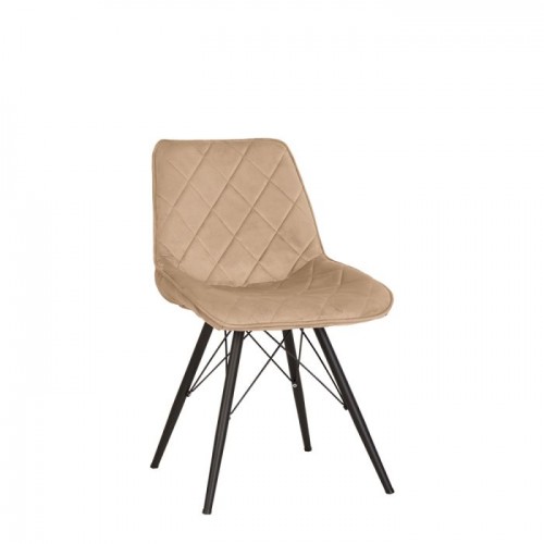 Стілець NICOLE 4LX black (BOX-2) RMB Nowy Styl