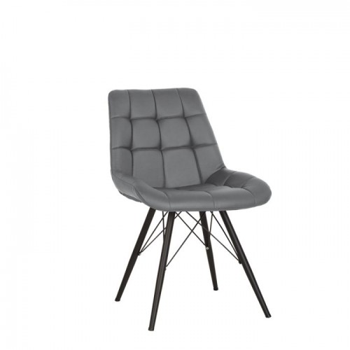 Стілець NICOLE 4LX black (BOX-2) SQR Nowy Styl