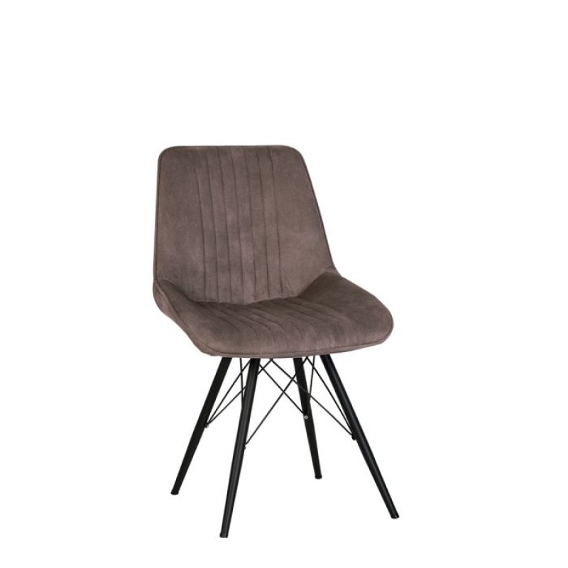 Стілець NICOLE 4LX black (BOX-4) SQR Nowy Styl