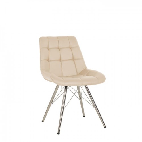 Стілець NICOLE 4LX chrome (BOX-4) SQR Nowy Styl