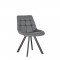 Стілець NICOLE 4L antr (BOX-1) SQR Nowy Styl