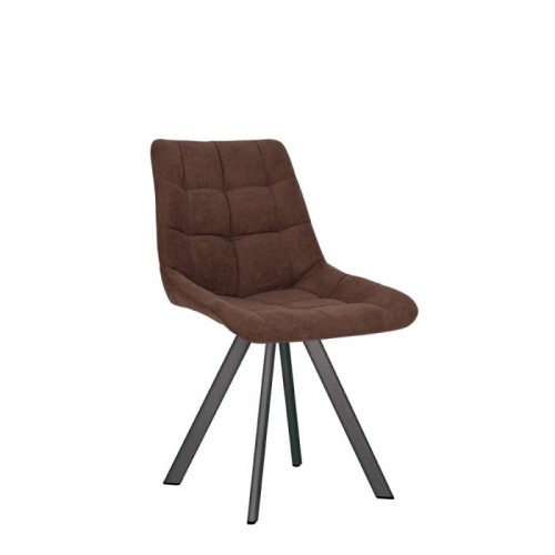 Стілець NICOLE 4L antr (BOX-2) SQR Nowy Styl