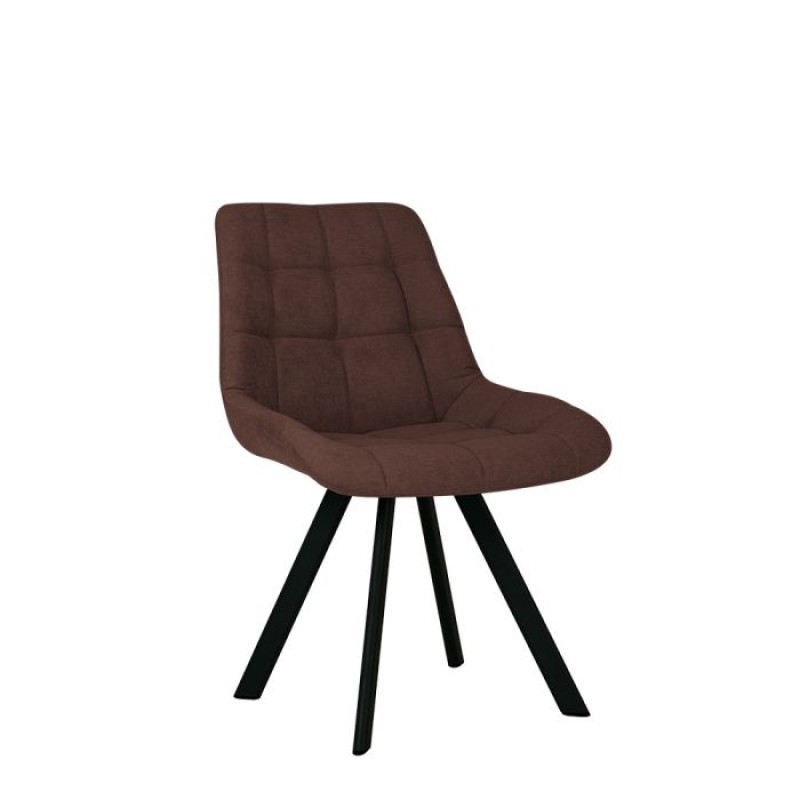 Стілець NICOLE 4L black (BOX-2) SQR Nowy Styl