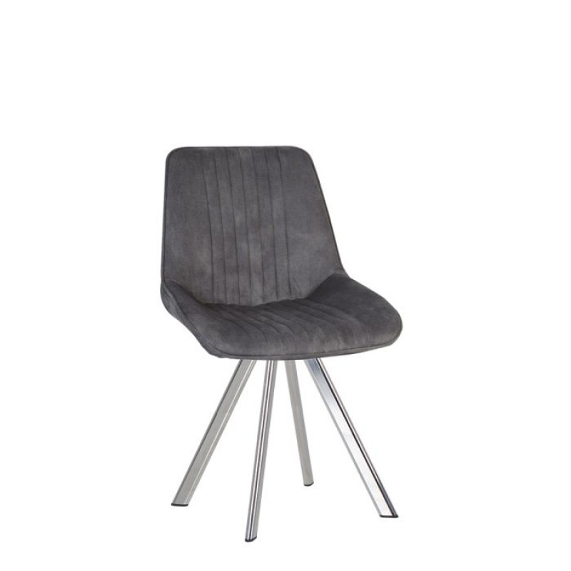 Стілець NICOLE 4L chrome (BOX-2) LN Nowy Styl