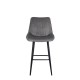 Стілець NICOLE HN hoker black (BOX-1) LN Nowy Styl