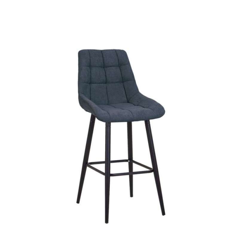 Стілець NICOLE HN hoker black (BOX-2) SQR Nowy Styl