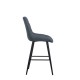 Стілець NICOLE HN hoker black (BOX-2) SQR Nowy Styl