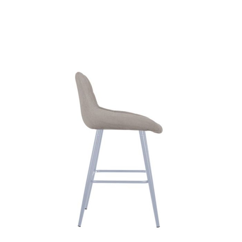 Стілець NICOLE LB HN hoker alu (BOX-1) SQR Nowy Styl