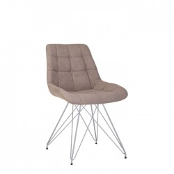 Стілець NICOLE LF alu (BOX-2) SQR Nowy Styl
