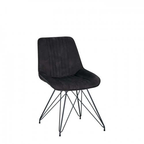 Стілець NICOLE LF antr (BOX-2) LN Nowy Styl