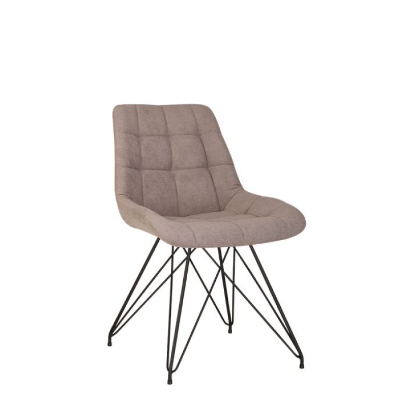 Стілець NICOLE LF black (BOX-2) SQR Nowy Styl