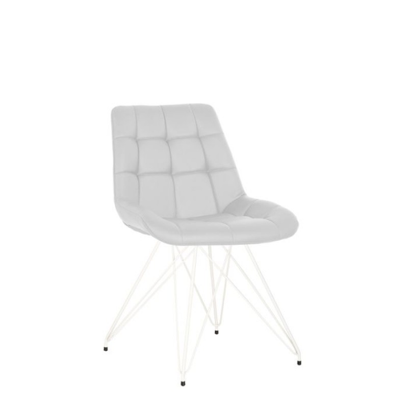 Стілець NICOLE LF white (BOX-1) SQR Nowy Styl