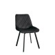 Стілець NICOLE NX black (BOX-1) SQR Nowy Styl