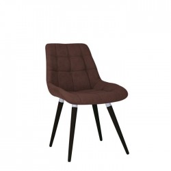 Стілець NICOLE WOOD alu (BOX-1) SQR Nowy Styl
