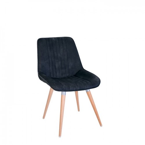 Стілець NICOLE WOOD alu (BOX-2) LN Nowy Styl