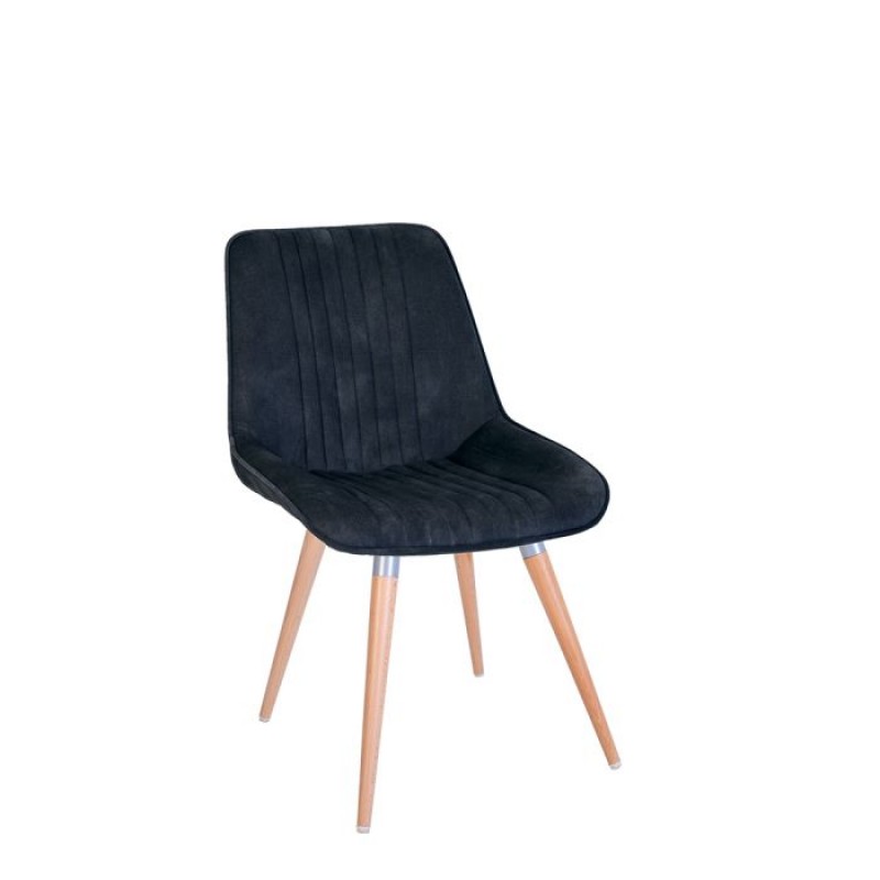 Стілець NICOLE WOOD alu (BOX-2) LN Nowy Styl