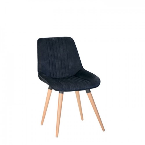 Стілець NICOLE WOOD antr (BOX-2) LN Nowy Styl