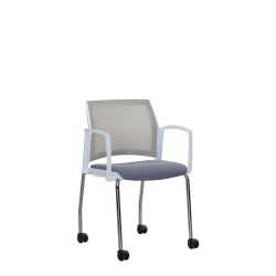 Стілець REWIND arm NET white RMH (BOX-1) Nowy Styl