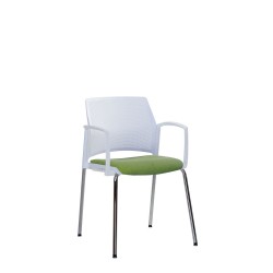 Стілець REWIND arm plast plus combi white 4L (BOX-1) Nowy Styl