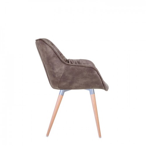 Стілець VENSAN WOOD alu (BOX-2) Nowy Styl