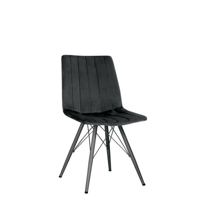 Стілець VERONIKA 4LX antr (BOX-1) LN Nowy Styl