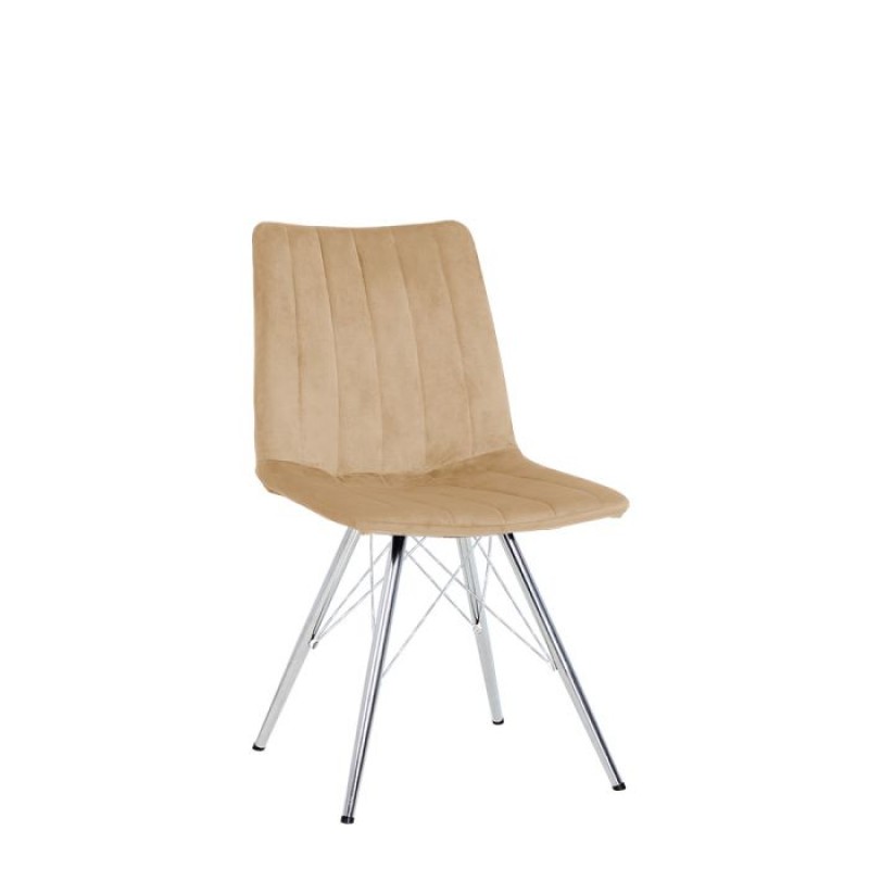 Стілець VERONIKA 4LX chrome (BOX-2) LN Nowy Styl