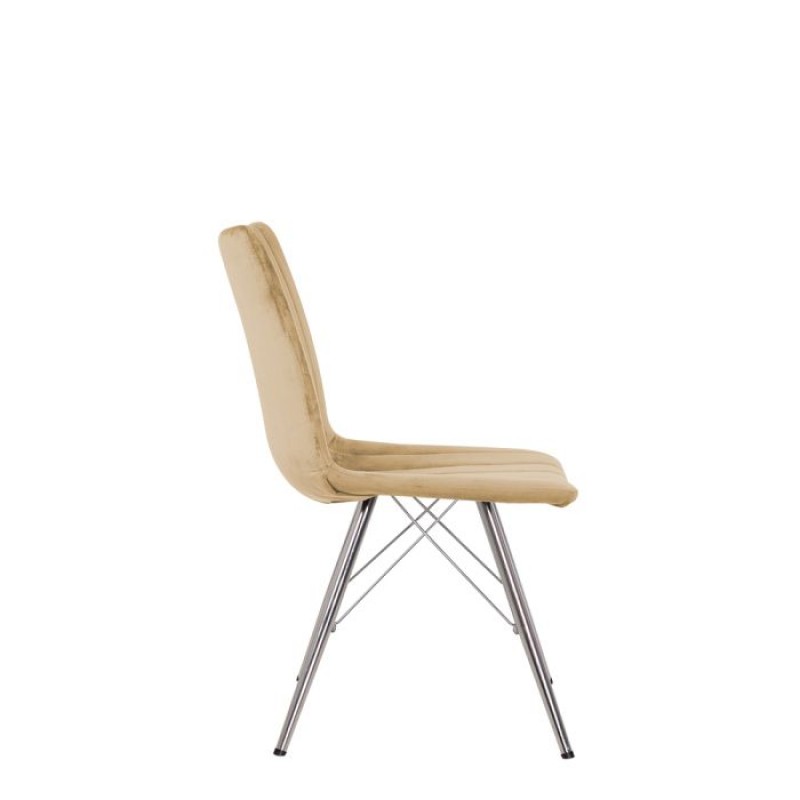 Стілець VERONIKA 4LX chrome (BOX-2) LN Nowy Styl