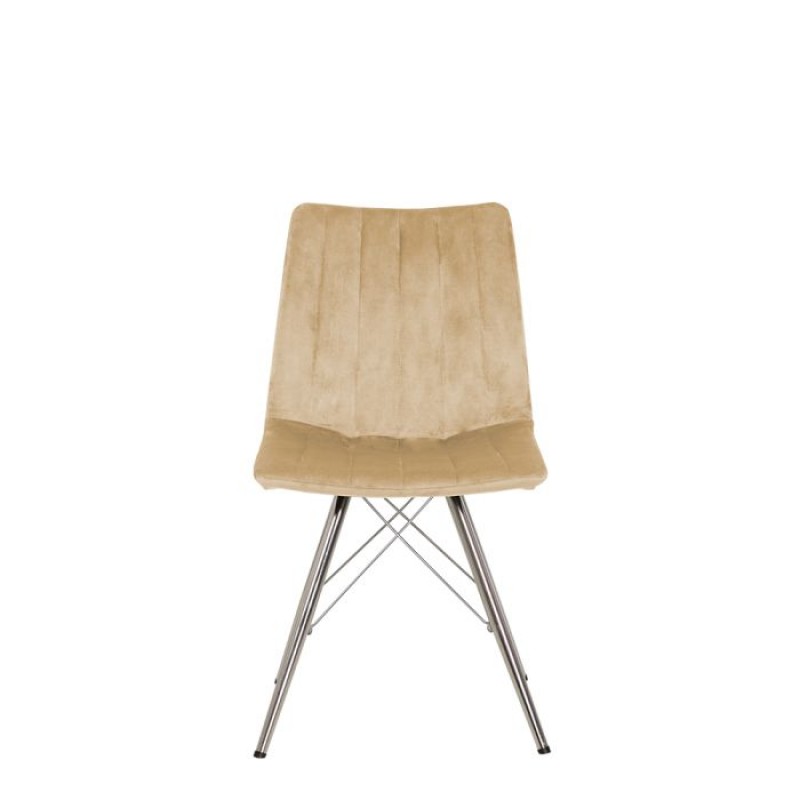 Стілець VERONIKA 4LX chrome (BOX-2) LN Nowy Styl