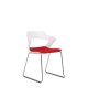 Стілець ZENITH plast plus combi white CFS Nowy Styl