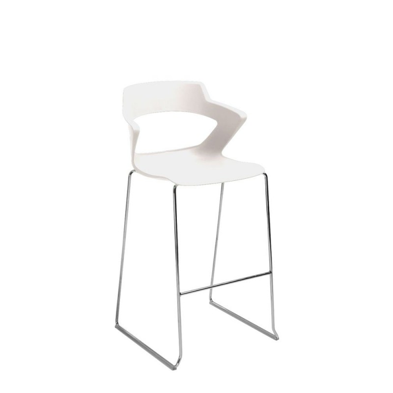 Стілець ZENITH plast white hoker CFS Nowy Styl