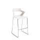 Стілець ZENITH plast white hoker CFS Nowy Styl